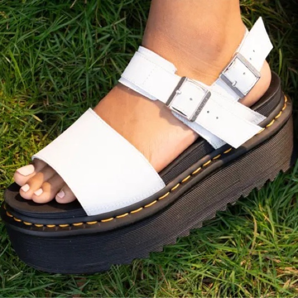 Voss Quad Hydro Leather Platform Sandal